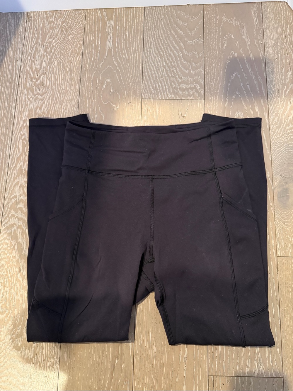 lululemon athletica Black Fast and Free Leggings (Discontinued Version)